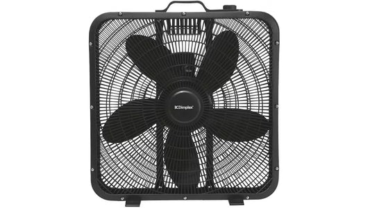 Dimplex 50cm Box Fan with Top Mounted Dial Control - Matte Black
