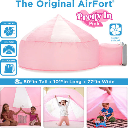 The Original AirFort - Pretty In Pink! (NOTE: Fan Sold Separately)