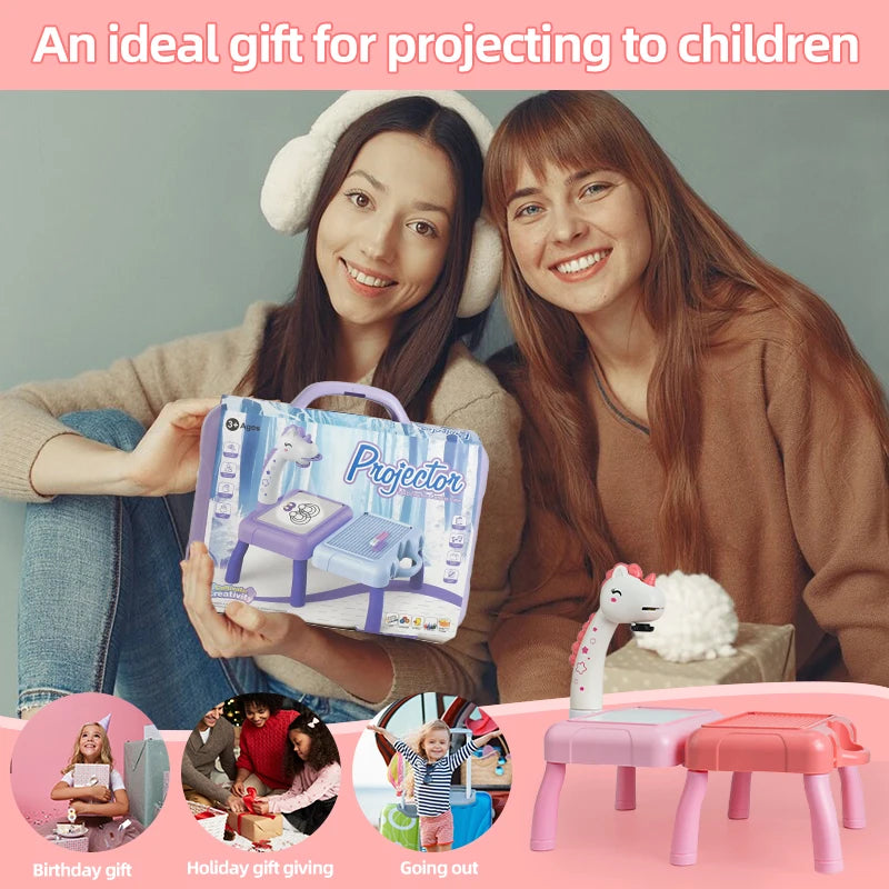 Mini Kids Drawing Projector