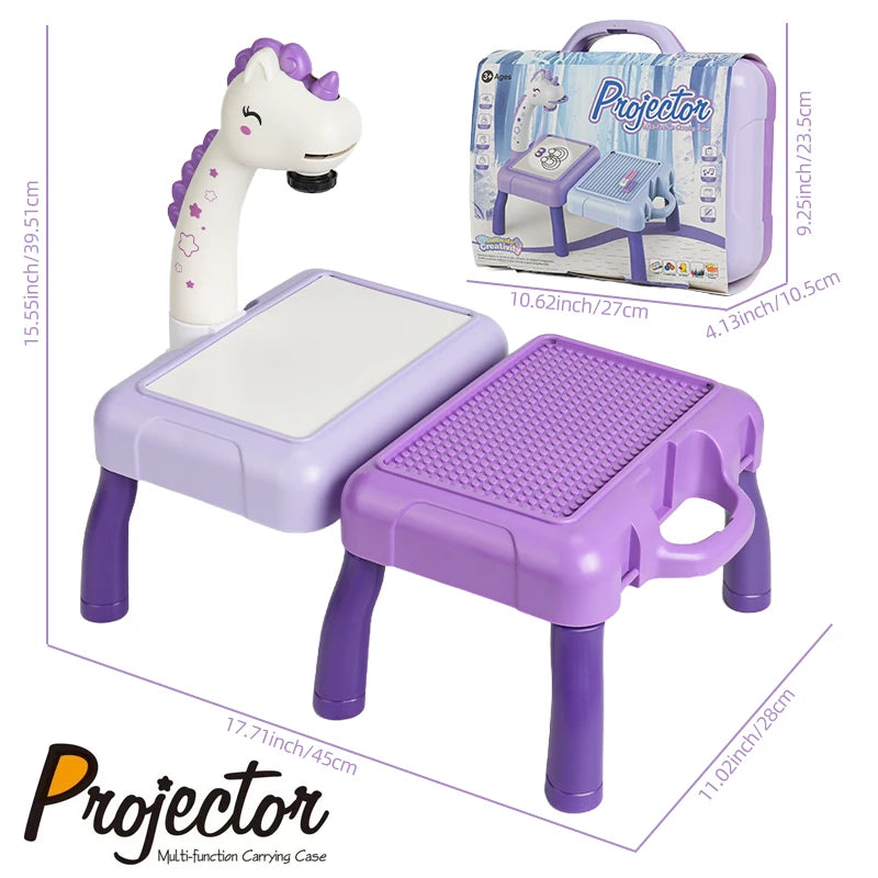 Mini Kids Drawing Projector