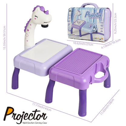 Mini Kids Drawing Projector