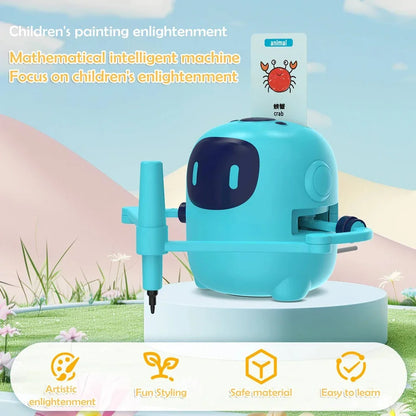 Interactive Montessori Drawing Robot for Kids